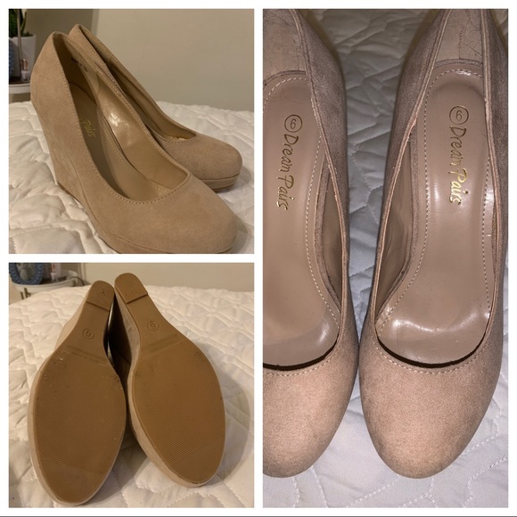 Dream Pairs Shoes - Dream Pairs - Size 6 - Wedged Heels Dream Pairs Shoes - Dream Pairs - Size 6 - Wedged Heels